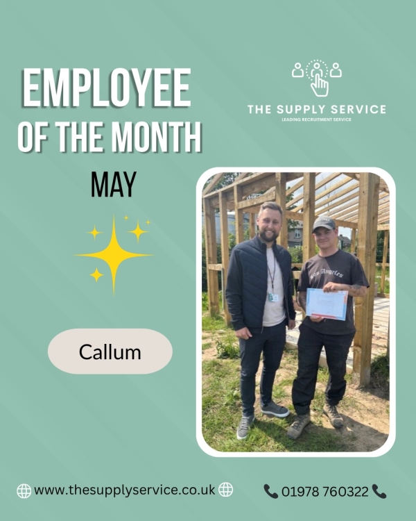 Employee of The Month - May 2025